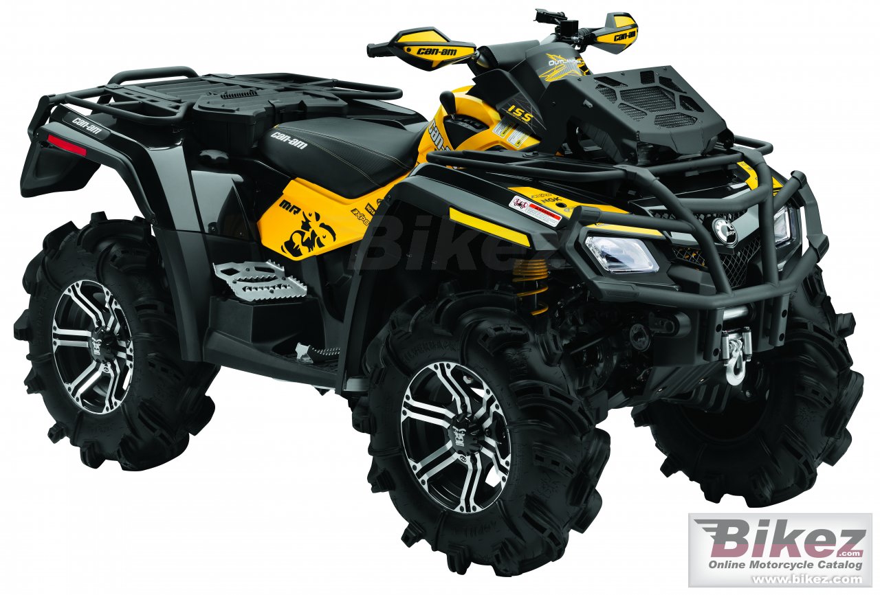 Big Can-Am outlander 800r x mr picture and wallpaper from Bikez.com
